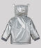 Chubasquero cálido para bebé niña/niño gris ARGENT