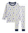 Pijama de punto para ni&ntilde;o gris/multicolor