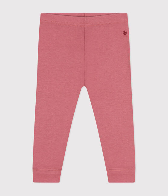 Leggings de algodón para bebé rosa ROSEWOOD