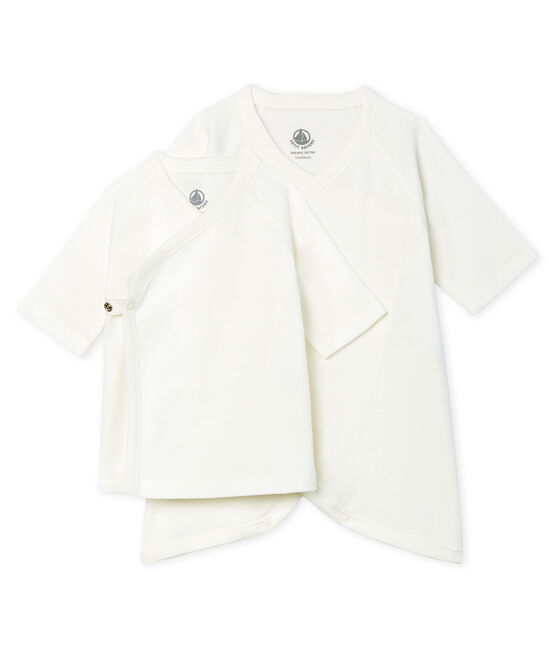 Lote de body kimono y camiseta para bebé de punto variante 1