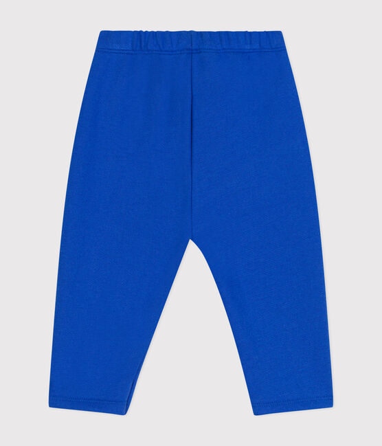 Pantalón de felpa para bebé azul CALVIN