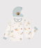 Pijama disfraz infantil de algodón con estampado espacial blanco MARSHMALLOW/blanco MULTICO