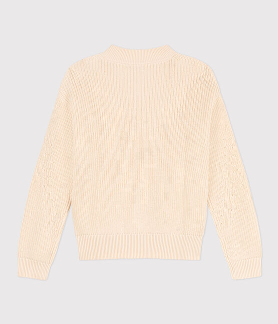 Jersey de punto inglés de algodón para mujer crudo AVALANCHE