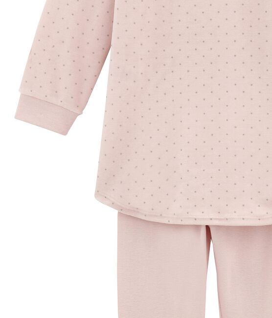 Pijama para niña rosa JOLI/gris CONCRETE