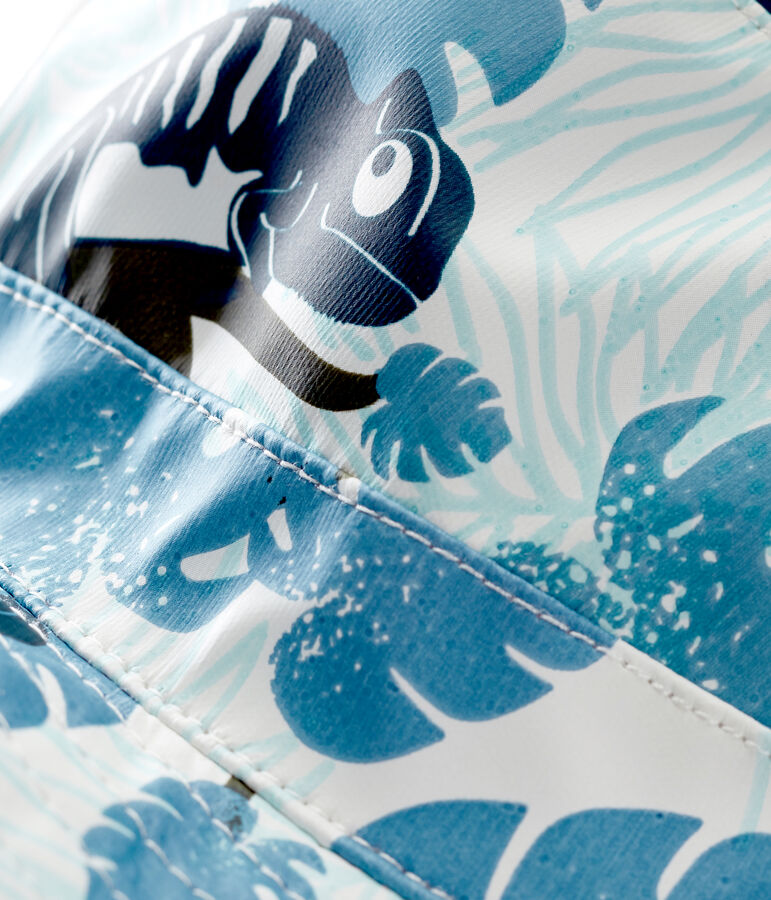 Bob impermeable estampado para beb&eacute; ni&ntilde;o blanco/multicolor