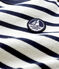 Jersey marinero emblemático para bebé unisex beige COQUILLE/azul SMOKING
