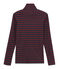 Camiseta de cuello alto para mujer azul SMOKING/rojo OGRE