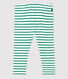 Leggings de algodón de bebé.