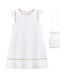 Vestido con bolso de ceremonia infantil para niña