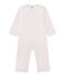 Pelele para niña rosa VIENNE/gris MISTIGRI