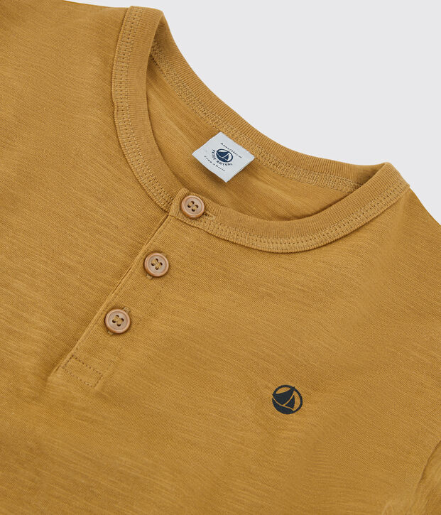 Camiseta de manga corta para ni&ntilde;o/ni&ntilde;a amarillo