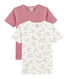 Par de camisetas manga corta para niño