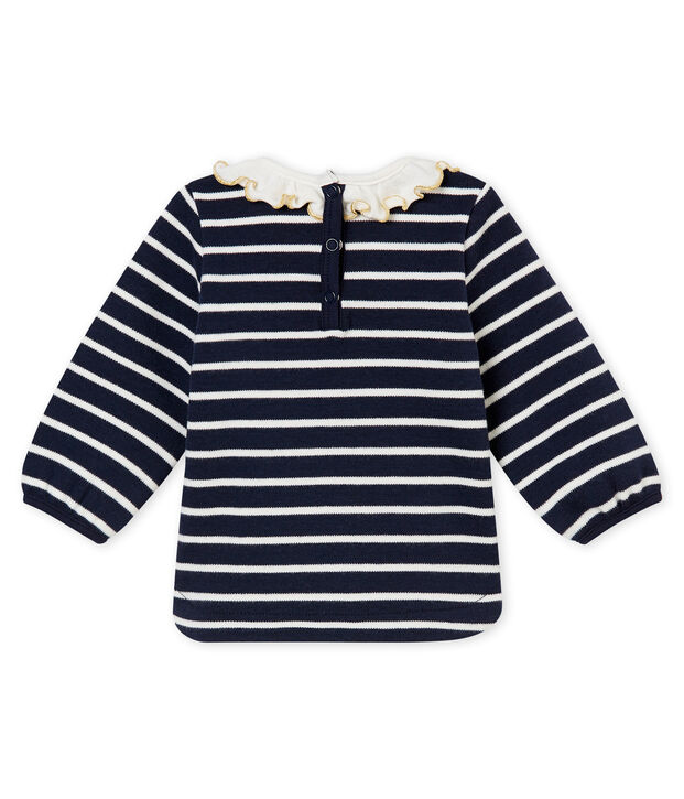 Marinera para beb&eacute; ni&ntilde;a azul/blanco