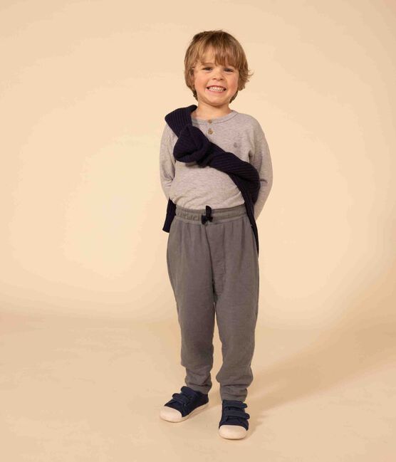 Pantalón de túbico acolchado de niño verde THUYA