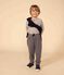 Pantalón de túbico acolchado de niño verde THUYA