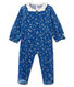 Pijama de terciopelo para bebé niña
