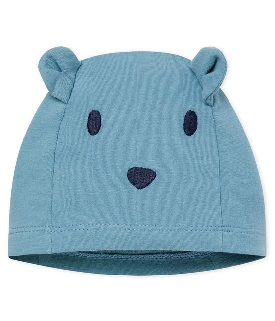 Gorro de bebé unisex realizado en muletón y elastano FONTAINE