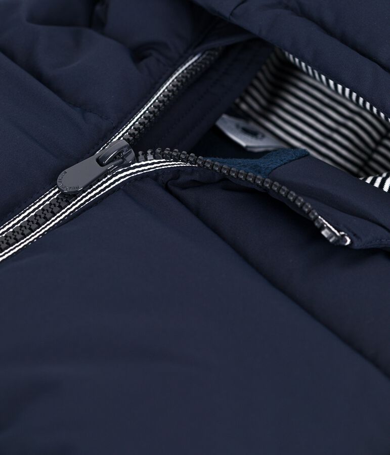 Plum&iacute;fero infantil liso azul