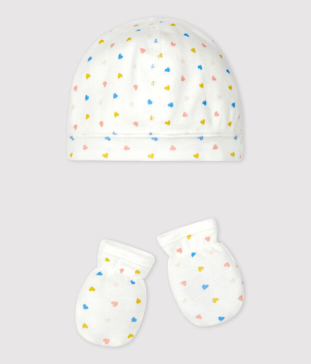 Juego de 2 prendas de beb&eacute; de algod&oacute;n org&aacute;nico multicolor