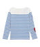 marinera creativa para mujer blanco MARSHMALLOW/azul PERSE