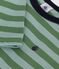 Camiseta de manga larga de punto fino para niño verde PALMERAIE/ PAUL