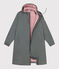 Chubasquero largo y bicolor para mujer verde THUYA