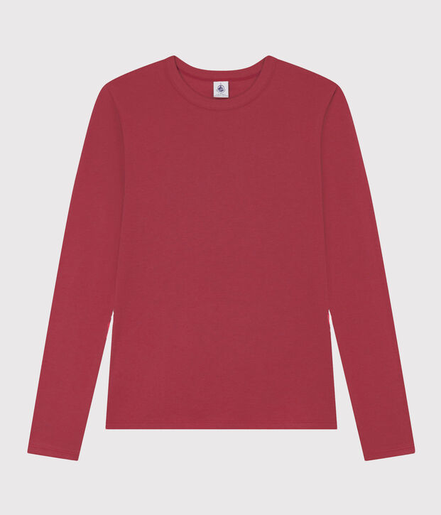 Camiseta L'ICONIQUE de algod&oacute;n con cuello redondo para mujer rosa