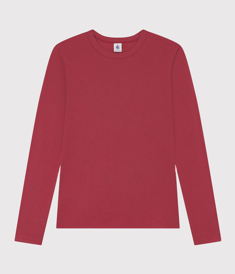 Camiseta L'ICONIQUE de algod&oacute;n con cuello redondo para mujer rosa