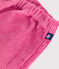 Pantalón de terciopelo liso para bebé BOUDOIR