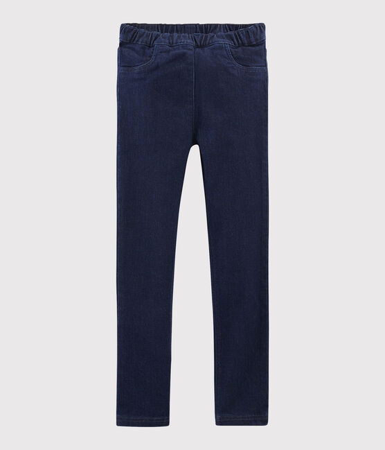 Pantalón slim vaquero de niña azul DENIM BLEU FONCE