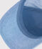 Gorra infantil en denim claro Petit Bateau DENIM TRES CLAIR