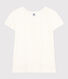 Camiseta LA RECTA de algodón con cuello redondo para mujer