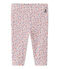 Legging bebé niña estampado blanco MARSHMALLOW/rojo TERKUIT/ MULTICO
