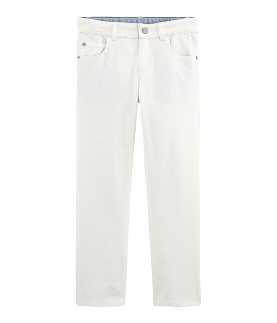 Pantalón de niño blanco MARSHMALLOW