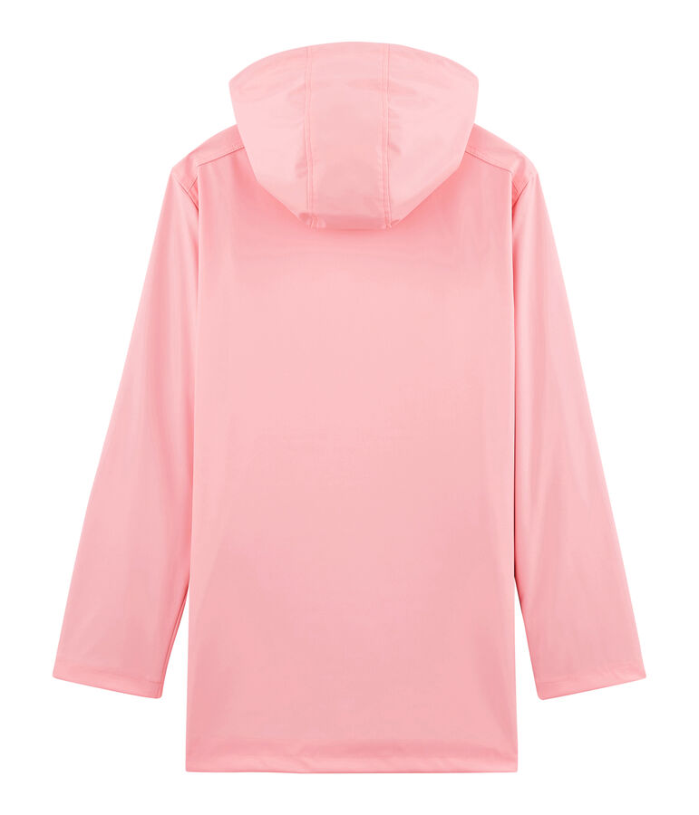 Chubasquero ic&oacute;nico unisex rosa