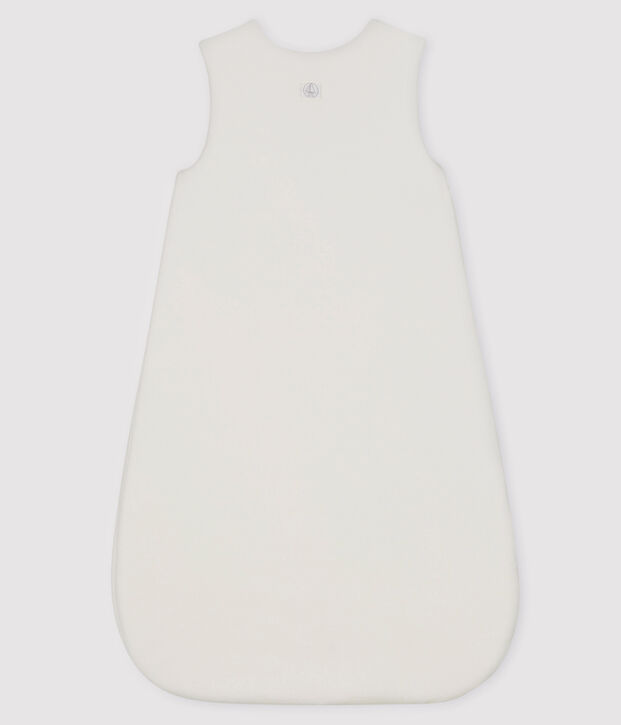 Saco de terciopelo para beb&eacute; blanco