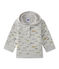 Sudadera con capucha de bebé niño gris BELUGA/blanco MULTICO