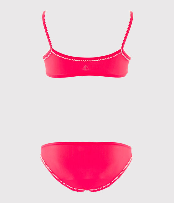 Traje de baño 2 piezas para niña rosa CUPCAKE