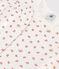 Pijama de algodón con zorro para niño/niña blanco MARSHMALLOW/blanco MULTICO