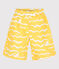 Bañador infantil estampado amarillo ORGE/blanco MARSHMALLOW