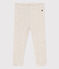 Leggings de algodón para bebé beige MONTELIMAR CHINE