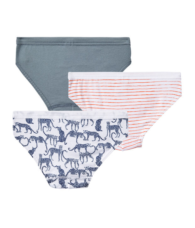 Lote de 3 slips para ni&ntilde;o blanco