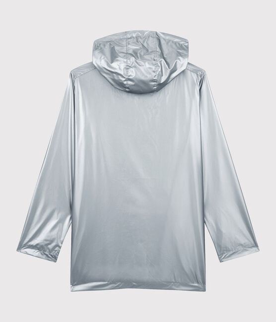 Chubasquero emblemático plateado de mujer gris ARGENT