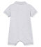 Mono corto polo para bebé niño gris POUSSIERE CHINE