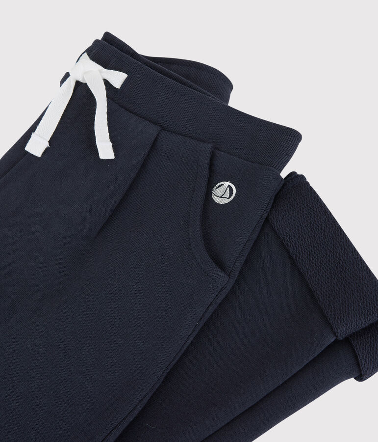 Pantal&oacute;n de ch&aacute;ndal de felpa de ni&ntilde;a azul SMOKING