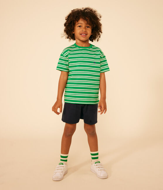 Pantalón corto para niño azul SMOKING