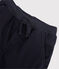 Pantalón de corte normal de gabardina de niño azul SMOKING