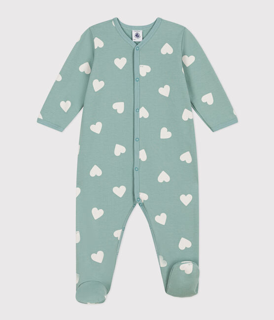 Pijama de felpa con corazones para bebé PAUL/ AVALANCHE