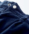 Pantalón de terciopelo de bebé. azul SMOKING