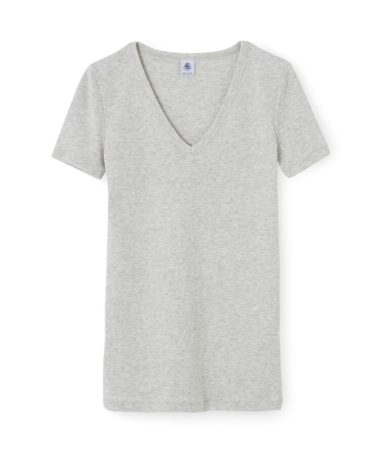 Camiseta ic&oacute;nica para mujer gris